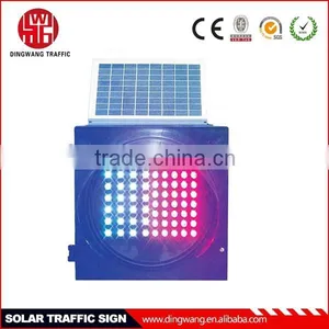 Half Red and Half Blue Solar Flash Warning Light thumbnail-1