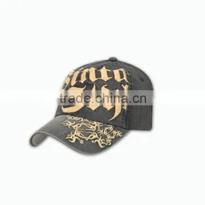 OEM Cheap Fashion Jean Fabric Best Quality Baseball Caps Wholesale thumbnail-1