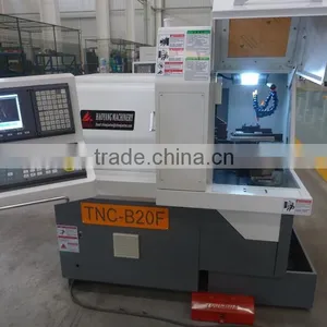 TNC-B15F/B20F/B20H Dual Double/ Twin Spindles Cnc Swiss Type Lathe Machine for Sale thumbnail-3