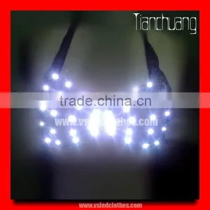 TC-26 LED Bra, LED Light-up Brassiere, Party,Disco Sexy Dance Girl LED Corset thumbnail-1