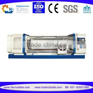 QK Series Large Spindle Bore CNC Horizontal Large Pipe Threading Lathe QK1319 thumbnail-3