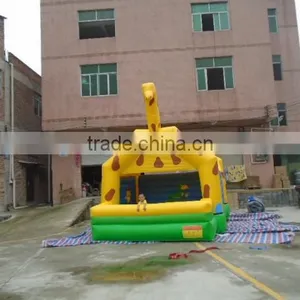 2015 Hot Commercial Giraffe Inflatable Castle,giraffe Inflatable Bouncer,giraffe Inflatable Bounce House thumbnail-1