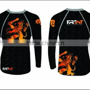Rash Guard With Black Digital Sublimation thumbnail-1