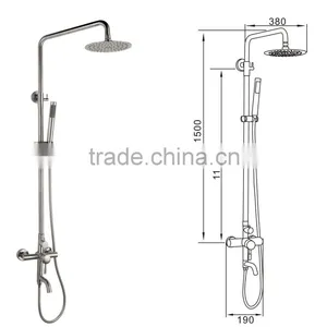 SUZAN(1102-1) Lead-free, Cares Health Sus304 Stainless Steel Big Rain-shower thumbnail-1