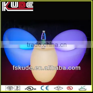 Hot Sale LED Illuminated Bar Furniture/LED Sofa Chair/LED Drum Stool thumbnail-1