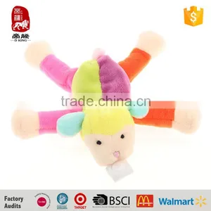 Wholesale Custom Baby Toys Supplies Plush Pacifier Clip OEM Quality Choice Most Popular thumbnail-2