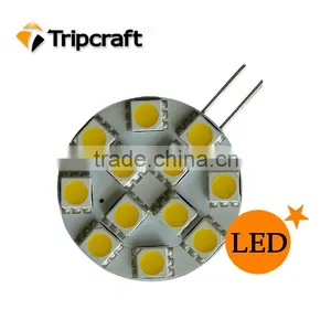 Residential Lighting 12 Volt Bin Pin G4 Led Lighting Bulbs G4 12SMD 5050 thumbnail-1