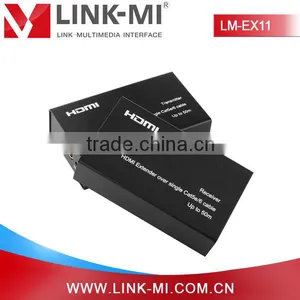 LM-EX11 50m HDMI Extender Over Cat5e x1 With EDID Copy Function thumbnail-2