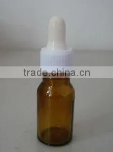 10ml Glass Vials Amber Boston Round Essential Oil Glass Bottle With Rubber Dropper thumbnail-1