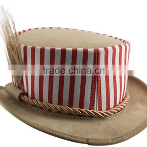 Design 3 "Julep" - HEAD N HOME HATS - Leather - Top Hat - Mint Women Hats thumbnail-3