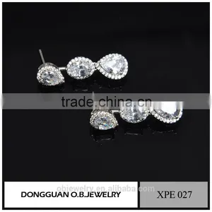 Fashion Seed Bead Earrings for Lady 925 Silver Earrings thumbnail-4