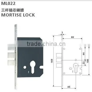Stainless Steel Shower Door Lock or Lockset thumbnail-1