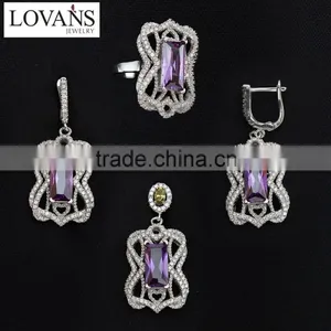 Products China 925 Sterling Silver Jewelry Set Butterfly Jewelry Themed Items TZ-0228 thumbnail-6