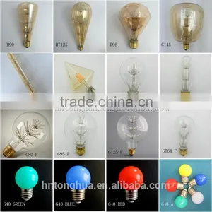 Colorful Led Filament Bulb Vintage Retro Antique Industrial Style Lights ST58/64 With CE RPHS ERP SAA thumbnail-6