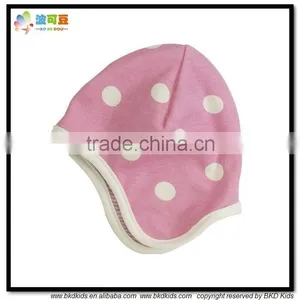 BKD Baby Girls Pink Caps From China Baby Hats Factory thumbnail-1