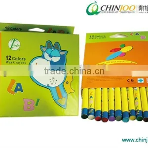 12 Colors Wax Crayon thumbnail-1