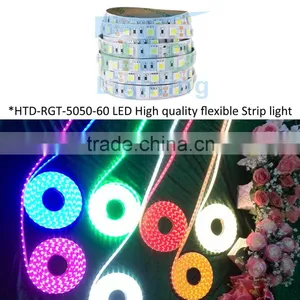 12v 5050SMD IP65 14.4W 5M CE Standard Silicone Cased Red Flex LED Strips thumbnail-1