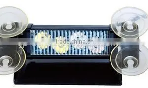 4 LED White/Amber Warning Strobe Light/Car Interior Window Dash Light/Security Tow Dash LightBar LTDG312-1 thumbnail-3