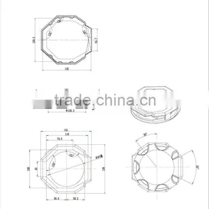 P1805-2-1 FootPad for Zodiac Baracuda G3 Pool Cleaner P1805,P1806,P1808 thumbnail-5