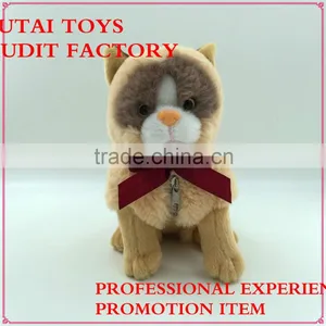 Excellent Quality Low Price Soft Cat Toys for Children / Custom Plush Cat thumbnail-1