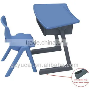 Adjustable Children Folding Desk and Chair thumbnail-1