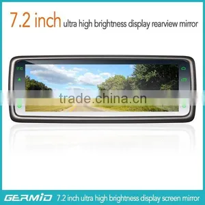 7.4" Hottest Full HD Rear View Mirror Monitor With Car Backup Camera and Mirror Link thumbnail-1