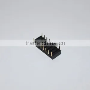 2.54mm Double Row Bottom Entry Female Header 8 Pin thumbnail-6