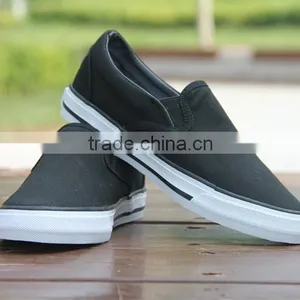 Black Cheap Price Canvas Shoes thumbnail-6