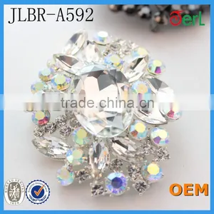 Fashion Jewelry Bulk Rhinestone Vintage Brooches thumbnail-2