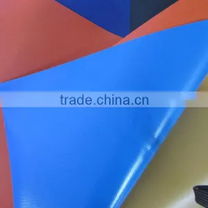 650gsm PVC Tarpaulin, PVC Coated With Varnish Unilaterally -for Trucks thumbnail-1