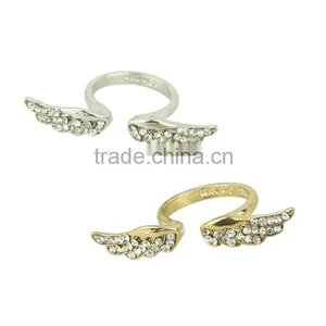 Fashion Engagement Ring Jewellery Wing Rings thumbnail-1