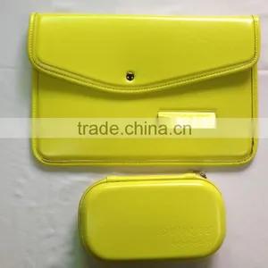 Selection of 13 14 15 Inch Eva pu Coated Leather Bag for Pad thumbnail-3