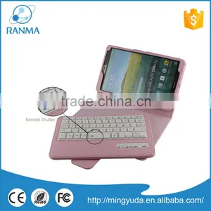 Leather Waterproof Tablet pc Wireless Bluetooth Keyboard Leather Case for Samsung thumbnail-2