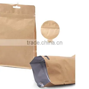 Quad Seal Snack Food Bag,Side Gusset Flat Bottom Food Bag thumbnail-3