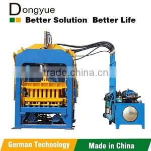 QT4-15C Professional Automatic Naturally Cured Perforated Brick Making Machine thumbnail-1
