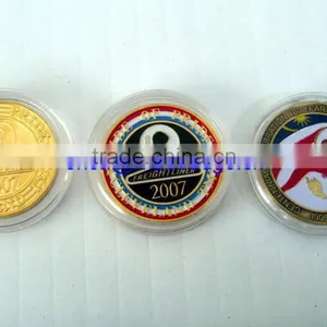 NO MOQ!Enamel Metal Challenge Coin, Custom Medal Coins,commemorative Round Coins thumbnail-1