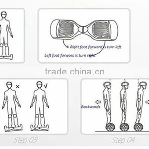 Factory Wholesale Price 8 Inch 2016 Hot Sales 2 Wheel Self Balancing Electric Scooter thumbnail-4