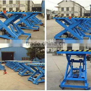 2000KG Stationary Hydraulic Scissor Lift Table Wiht Good Quality For Sale thumbnail-4