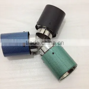 High Quality Colorful Carbon Fiber Exhaust Tip With Factory Price thumbnail-1