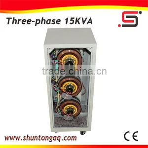 China Manufacturer SVC 5kv 3 Phase ac Servo Motors Automatic Refrigerator Voltage Stabilizer thumbnail-1
