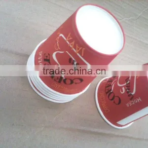 Good Quality Food Grade Paper Disposable Coffee Paper Cups With Handle thumbnail-5