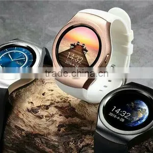 2016 New Product Smart Watch Android/IOS Digital-watch Bluetooth Reloj Inteligente SIM Round Heart Rate Monitor Watch Clock thumbnail-5