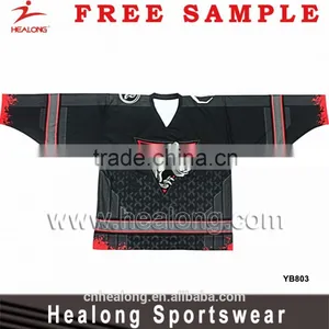 Cheap Custom Team Sets Embroidery Ice Hockey Shirts Jerseys China thumbnail-5