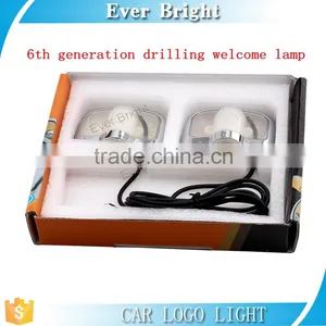 6th Generation C-REE Car Door Logo Light Welcome Ghost Shadow Lamp Led Light thumbnail-1