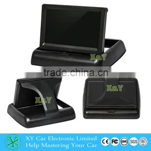 4.3 Inch Car Foldable Lcd Monitor, Security Car Lcd Monitor ,car Monitor XY-2046 thumbnail-3