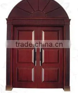 CE Certification 6063 T5 Wood Painted Aluminum Door and Window thumbnail-6
