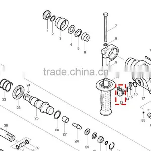 Power Tool Spare Parts HR2470 Hammer Parts Change Lever Speed Switch thumbnail-2