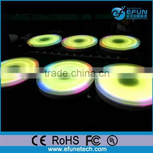 Hot 2017 Remote Control Touch Sensitive Round Dance Floor Interactive Floor Games for Kids thumbnail-2