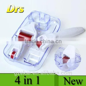 Beauty Care Product Skin 4 in 1 Derma Roller 1200/7720/300 Needles Meso Roller for Hair Loss Treatment Scar Remove thumbnail-1