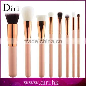 2016 Hot Professional Goat Hair 7Pcs Makeup Brush Set Tools Cosmetic Make Up Brush Set thumbnail-5